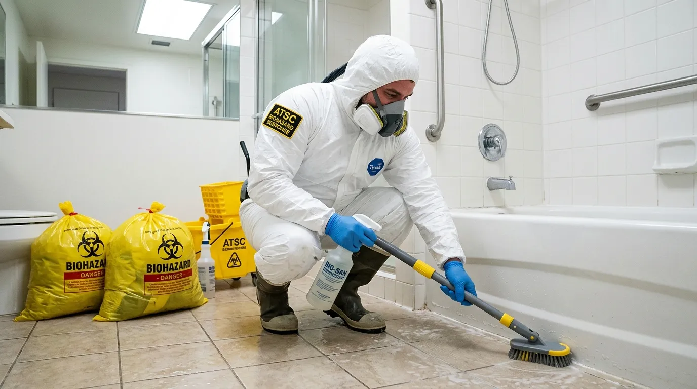 Decontamination equipment deployed for Blood Cleanup in Pennsport